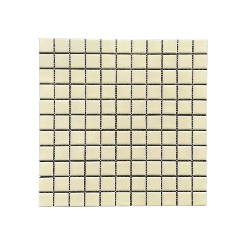 โมเสค TIMELESS TILES รุ่น CLASSIC SQUARE 25 ขนาด 30X30 ซม. สีเบจ ผิวด้าน MATTE BEIGE โมเสคเซรามิกทรงสี่เหลี่ยมจัตุรัส_0